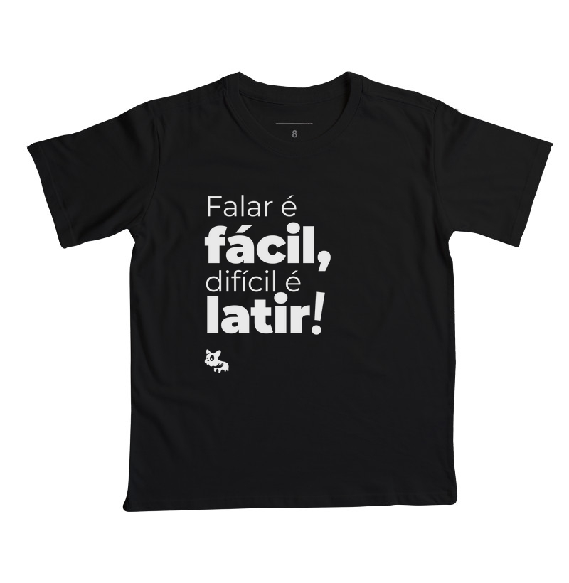 Camiseta Falar É Fácil 