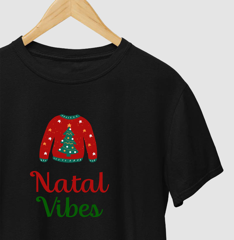 Camiseta Natal Vibes