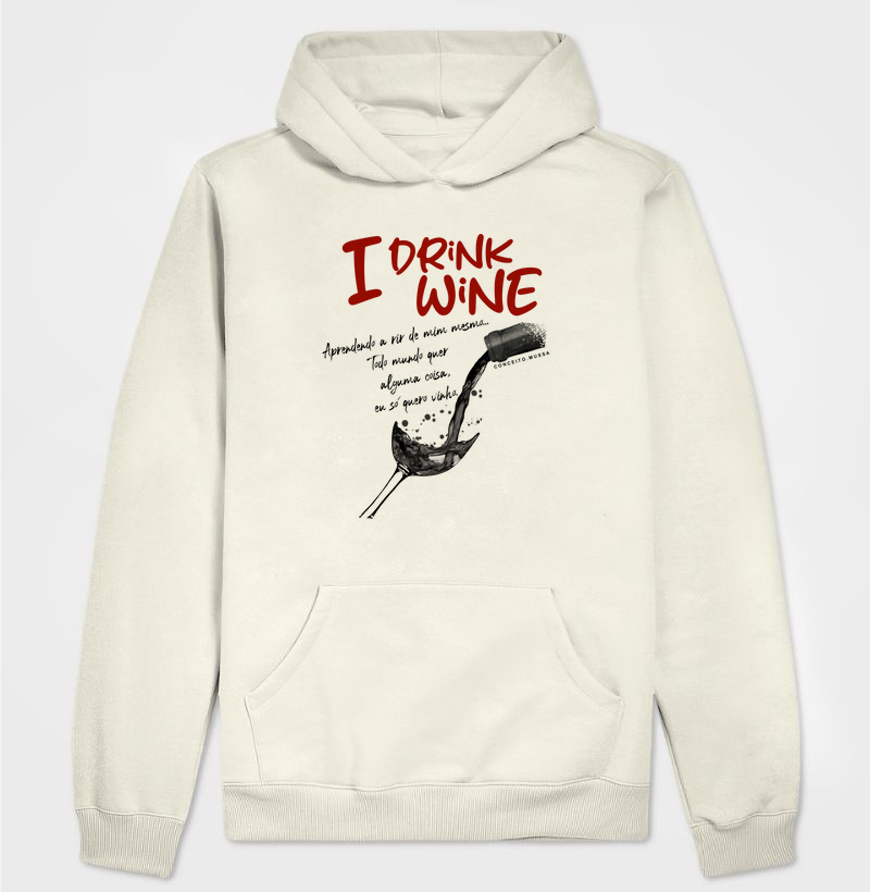 Eu bebo vinho