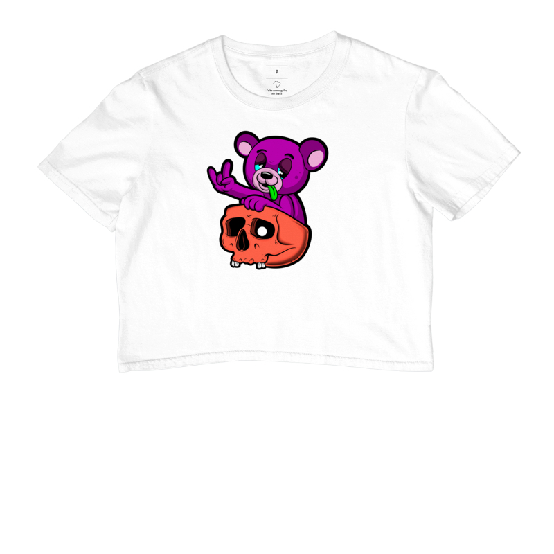 Cropped Bear Skull
