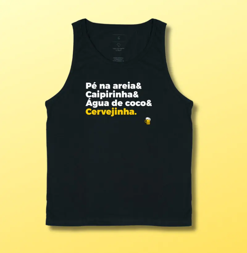 Pé na areia, Caipirinha, Água de coco & Cervejinha