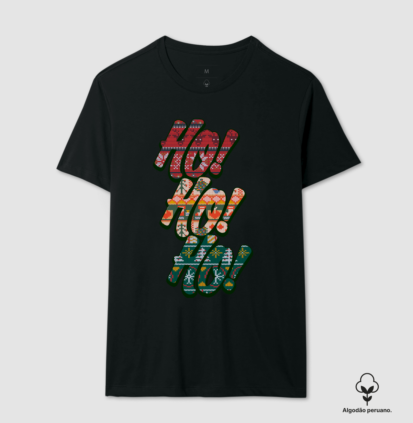 Camiseta Natal - Ho Ho Ho