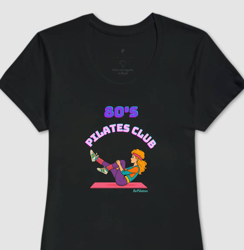 80's Pilates Club - one leg strecth
