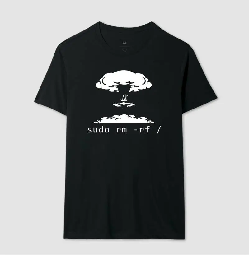 Camiseta sudo rm -rf /