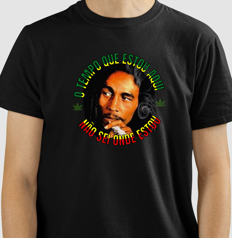 camiseta Bob Marley