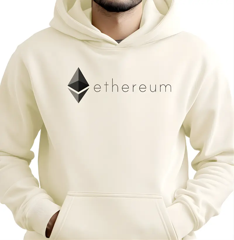 Moletom Ethereum Tipografia