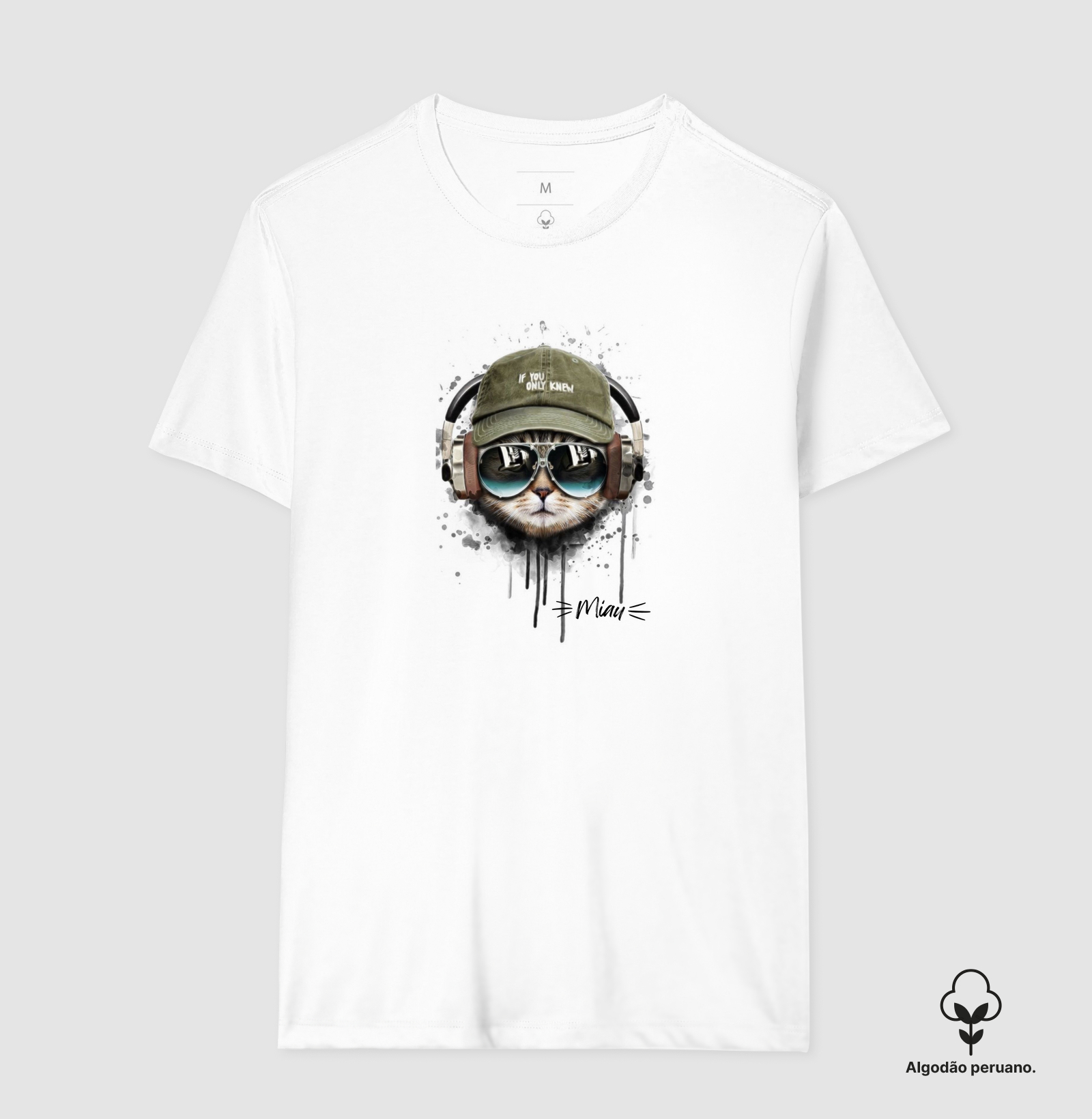 Camiseta Miau descolado