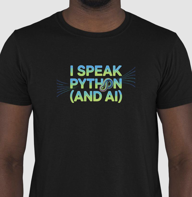 Camiseta I Speak Python (And AI) I (DEV)