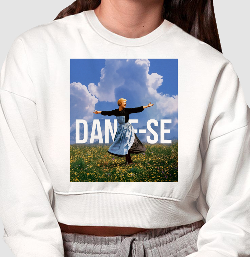 Cropped Moletom - Noviça Rebelde 