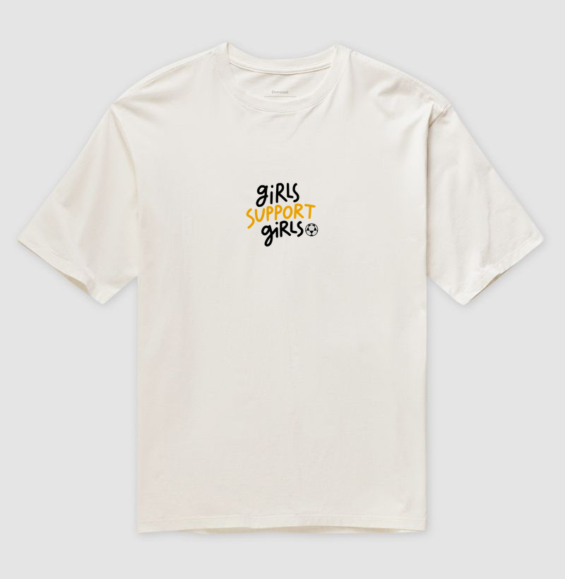 Girls Support Oversized