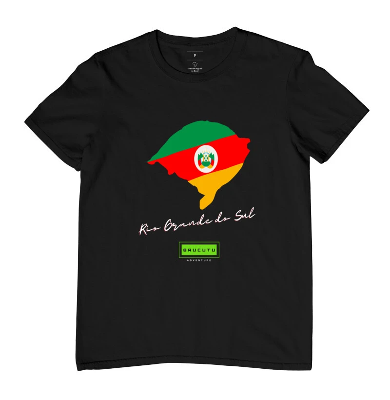 CAMISETA BRUCUTU ADVENTURE- RIO GRANDE DO SUL 