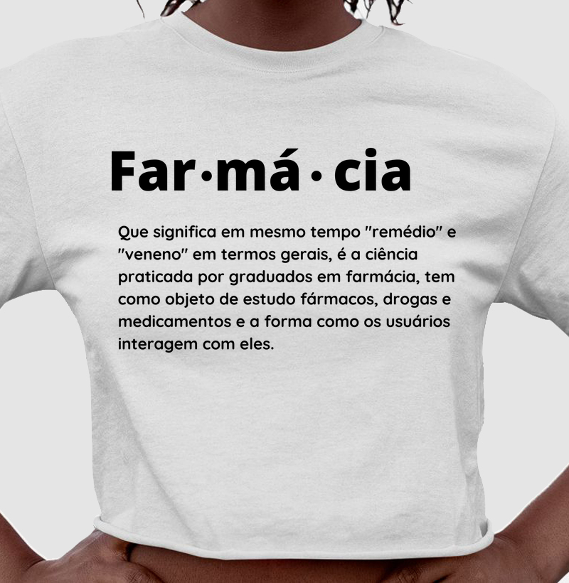 Camisa Dicionário Farmácia