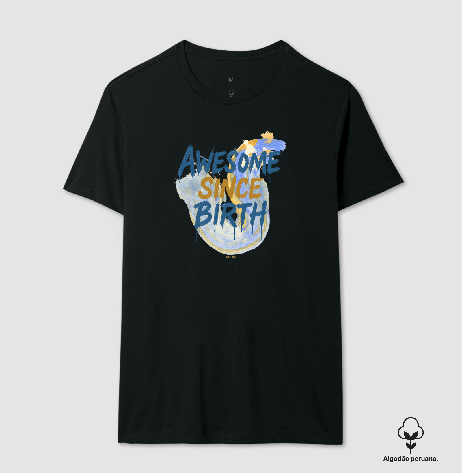 Awesome Since Birth azul