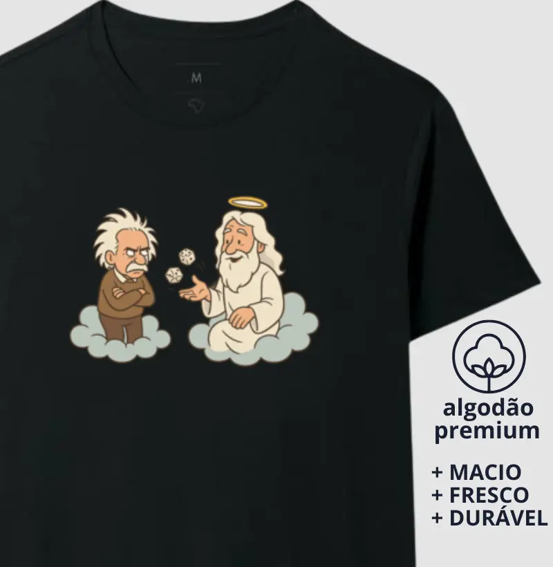 Camiseta Einstein Física Quântica