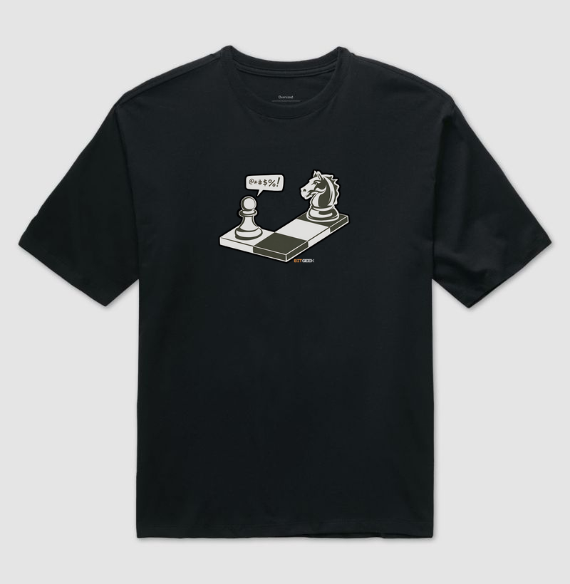 Camiseta Oversized Peão Indignado