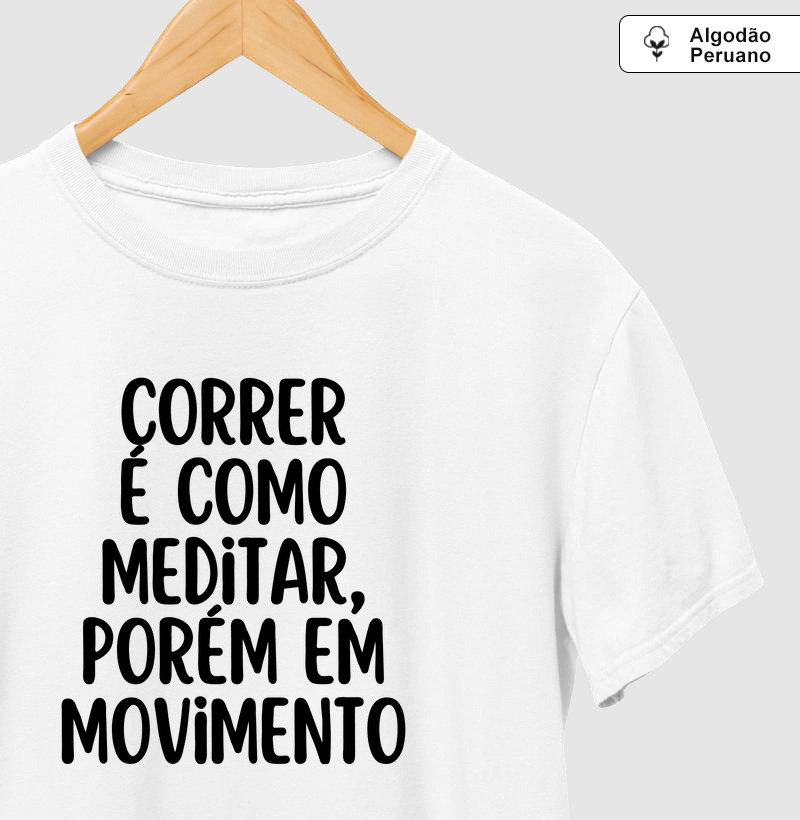 Correr é como meditar