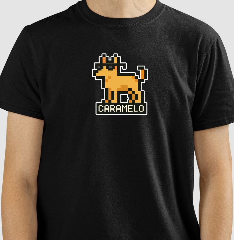 Camiseta Caramelo Reset8Bit
