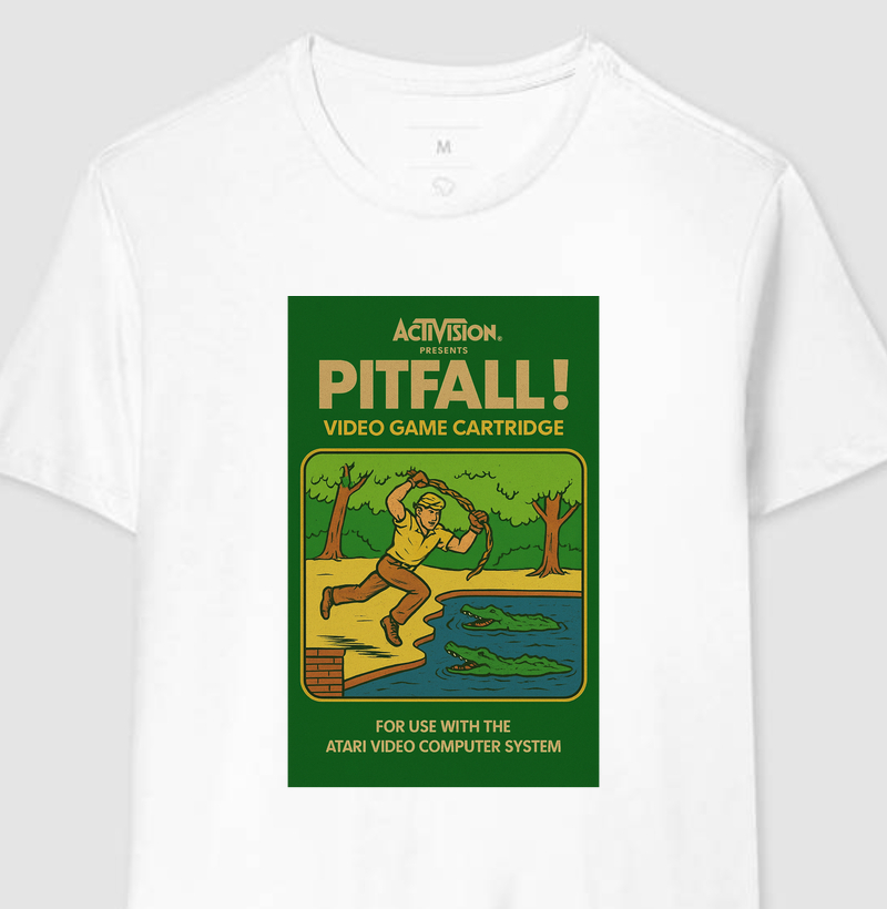 Pitfall Capa Atari Retro Series