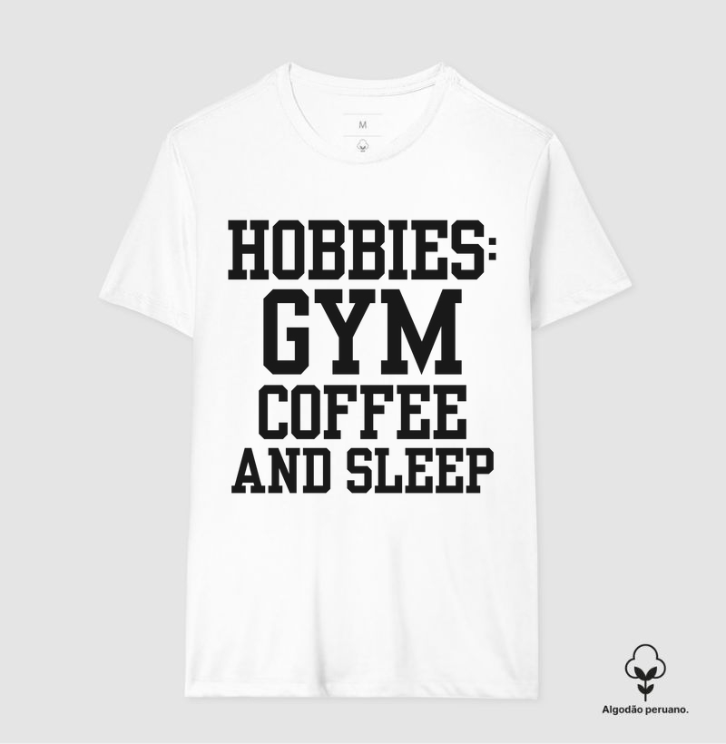 GYM, COFFEE END SLEEP.