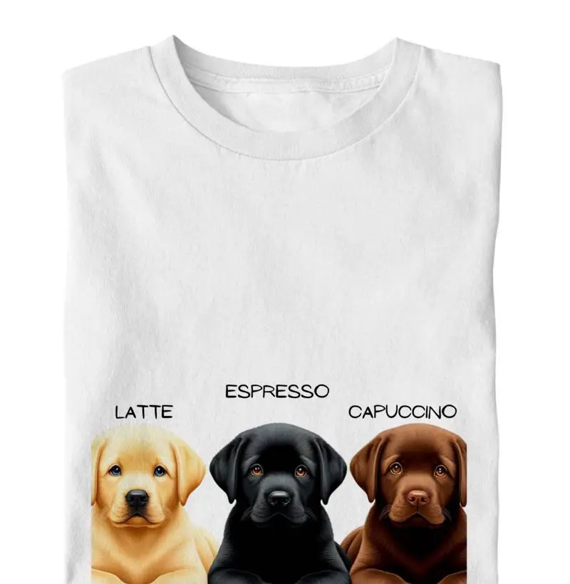Camiseta/ latte