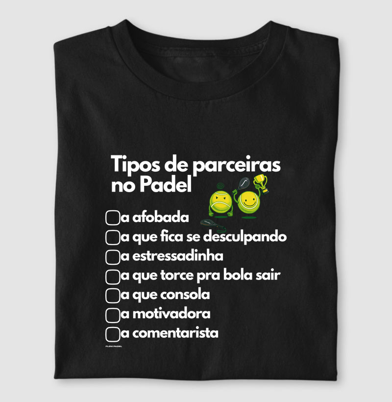 Tipos de Parceiras no Padel