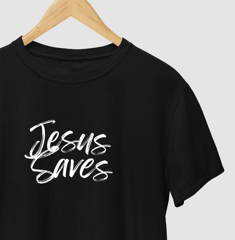 Camiseta Jesus Saves Illustration