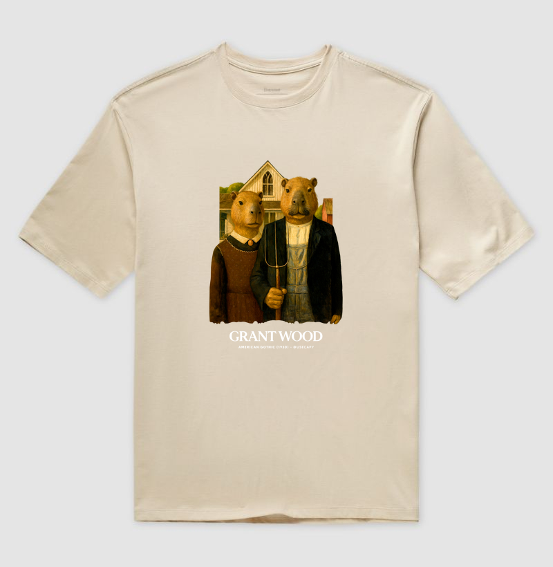 Grant Wood e a capivara