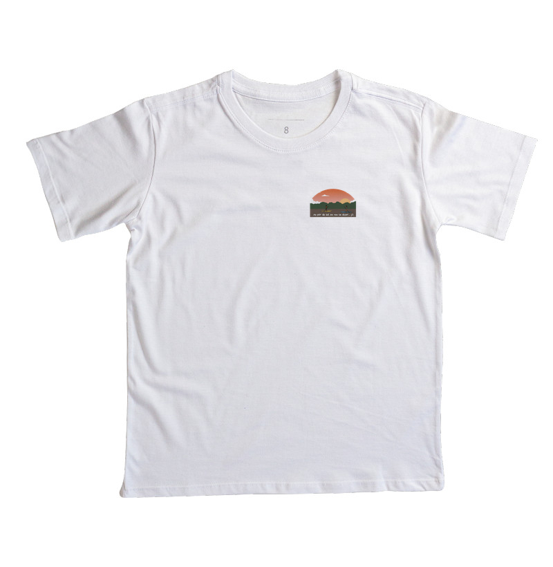 Camiseta "Ao por do sol" versão SUP