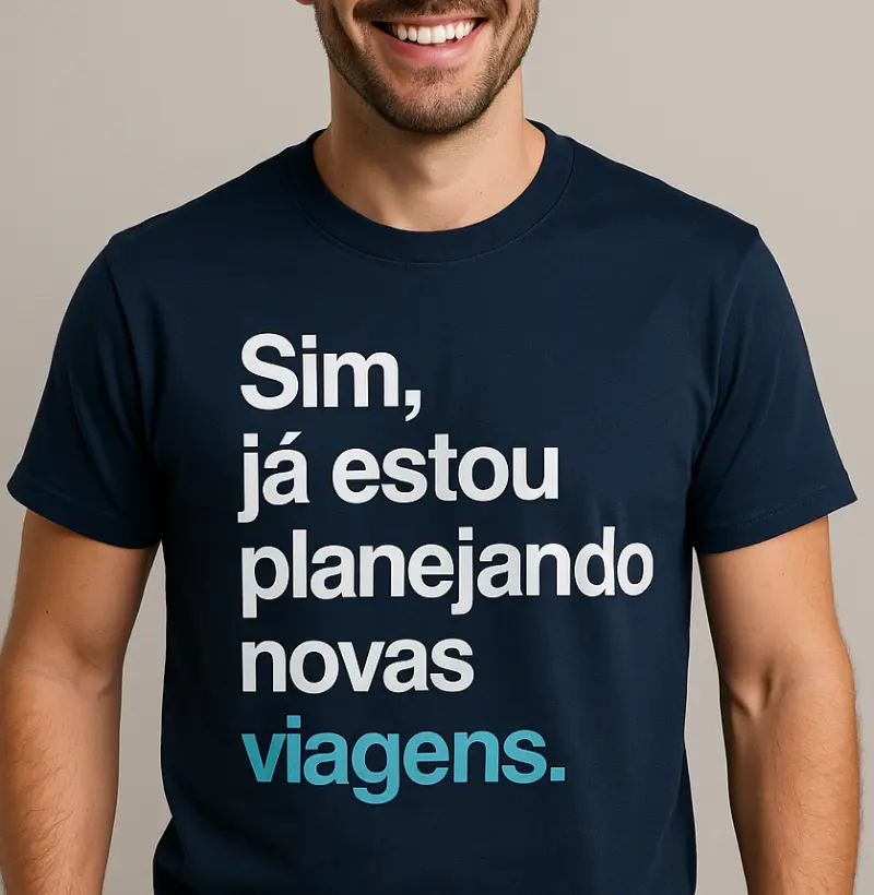 Já estou planejando novas viagens