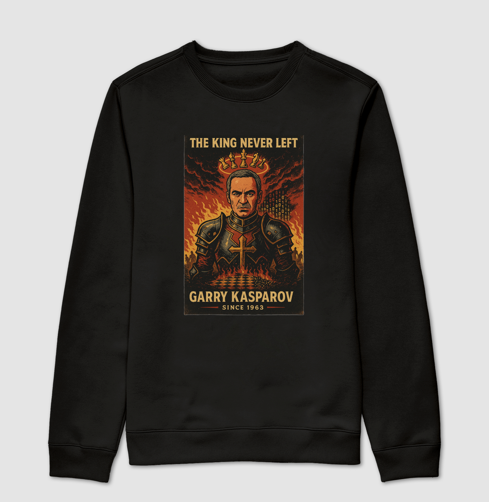 The King never left - Kasparov