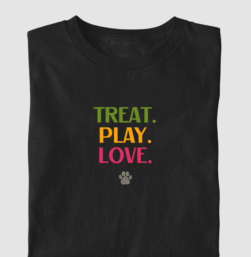 Treat, play, love