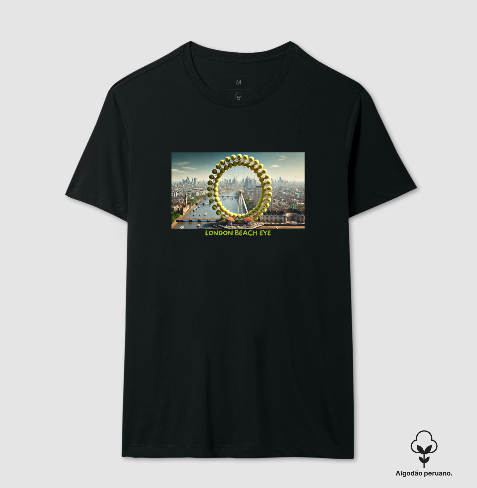 Estampa London Beach Eye
