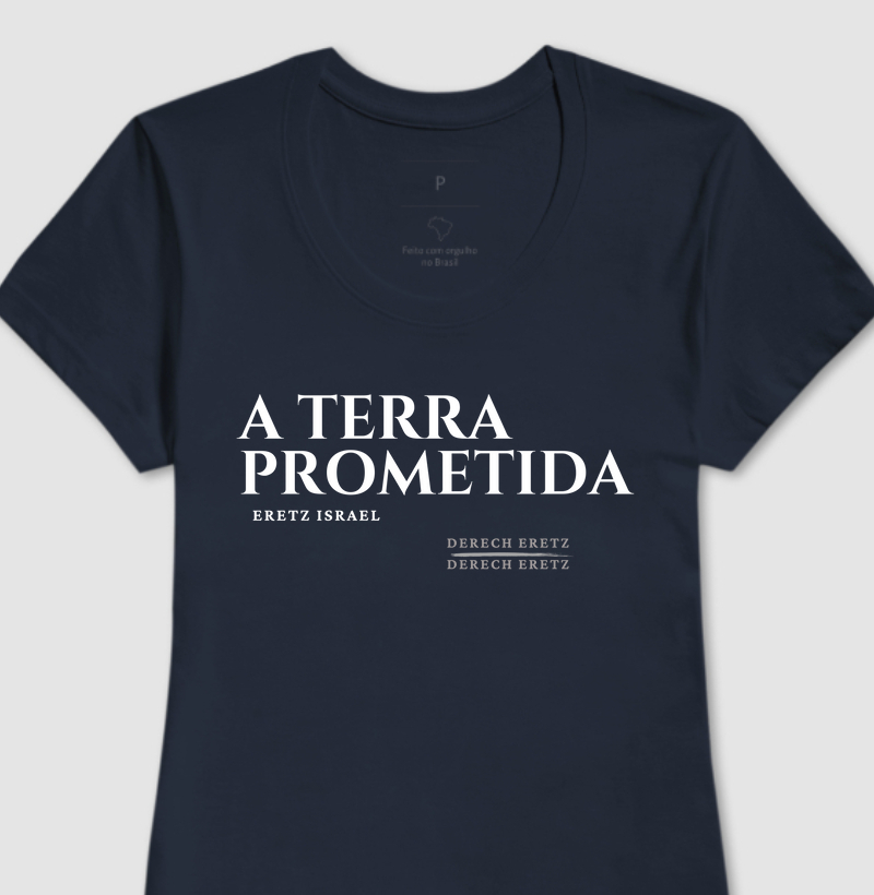 Camiseta Derech Eretz Terra Prometida 00024 - Femme