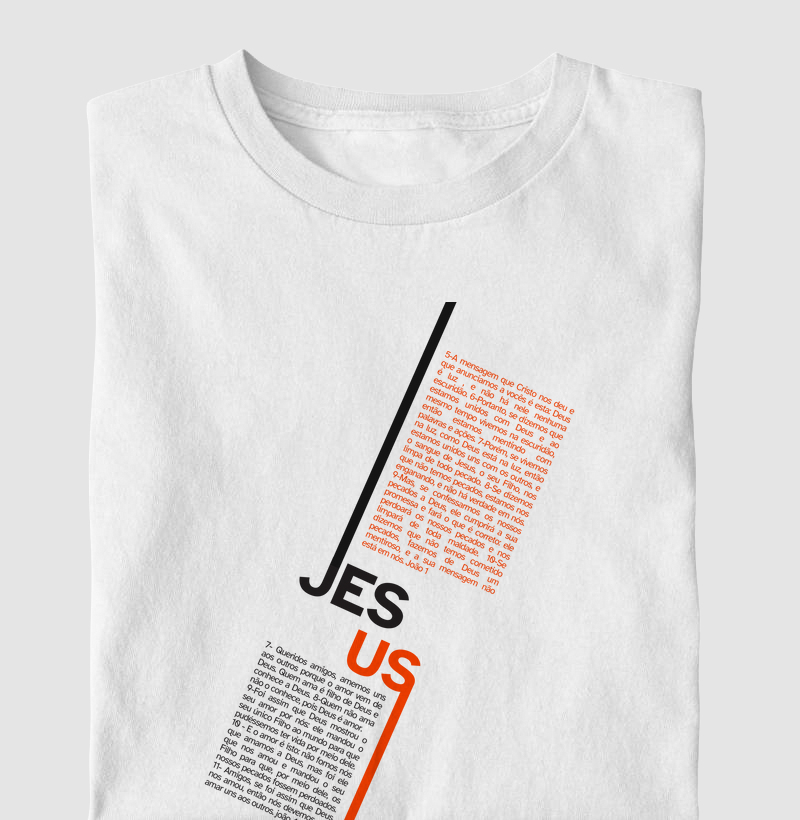 Camiseta Deus é luz