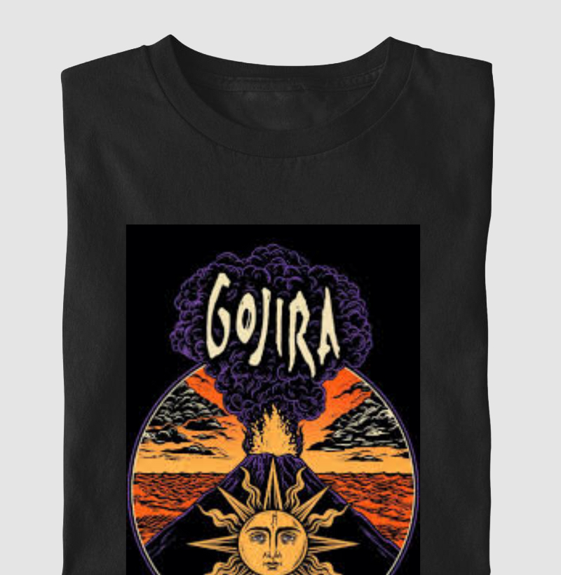 camisa gojira 