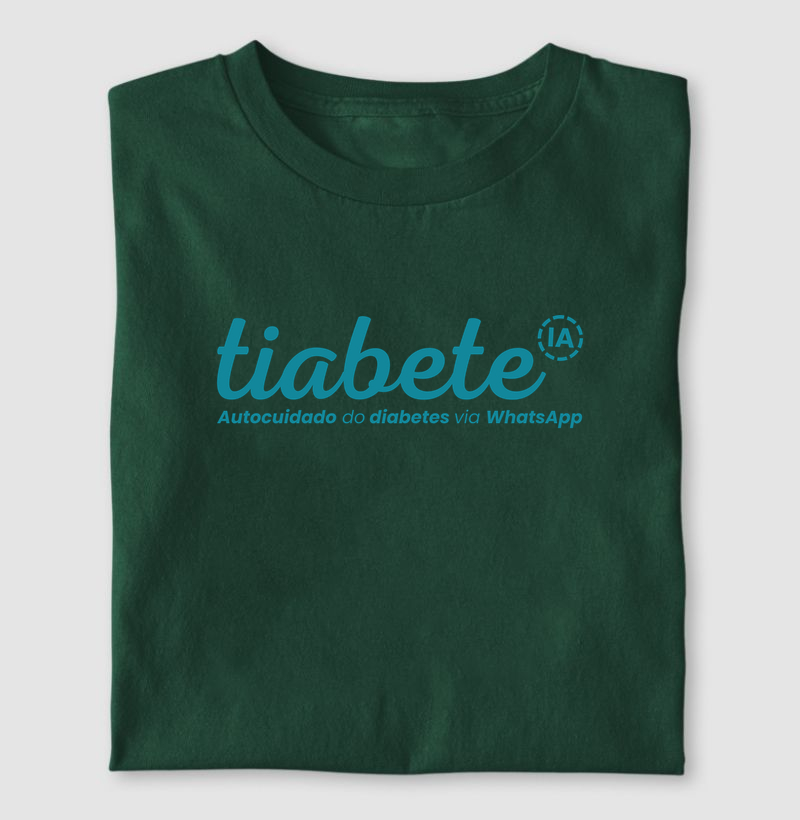 Camiseta Adulto 100% Algodão com Logo "Tia Bete" - Tia Bete Veste