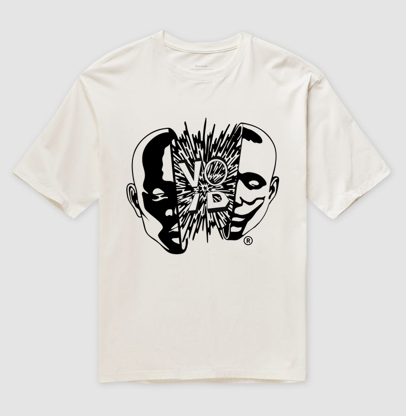 Chora Agora Ri Depois - Camiseta Oversized