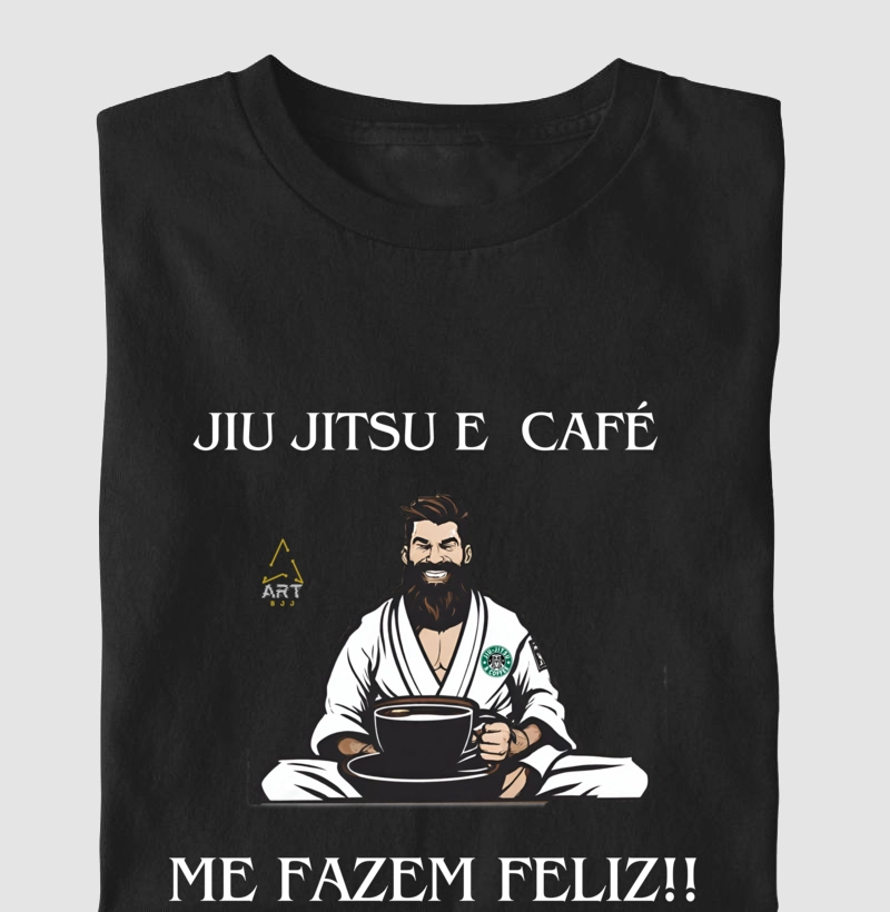  Jiu jitsu e Café me fazem feliz