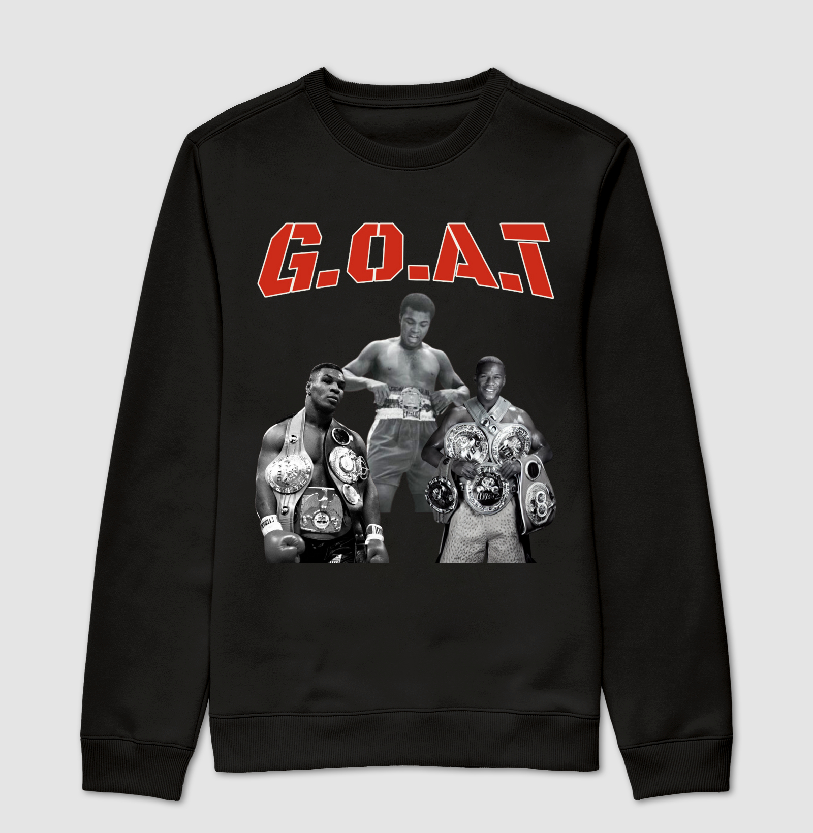Suéter Moletom Boxing G.O.A.T