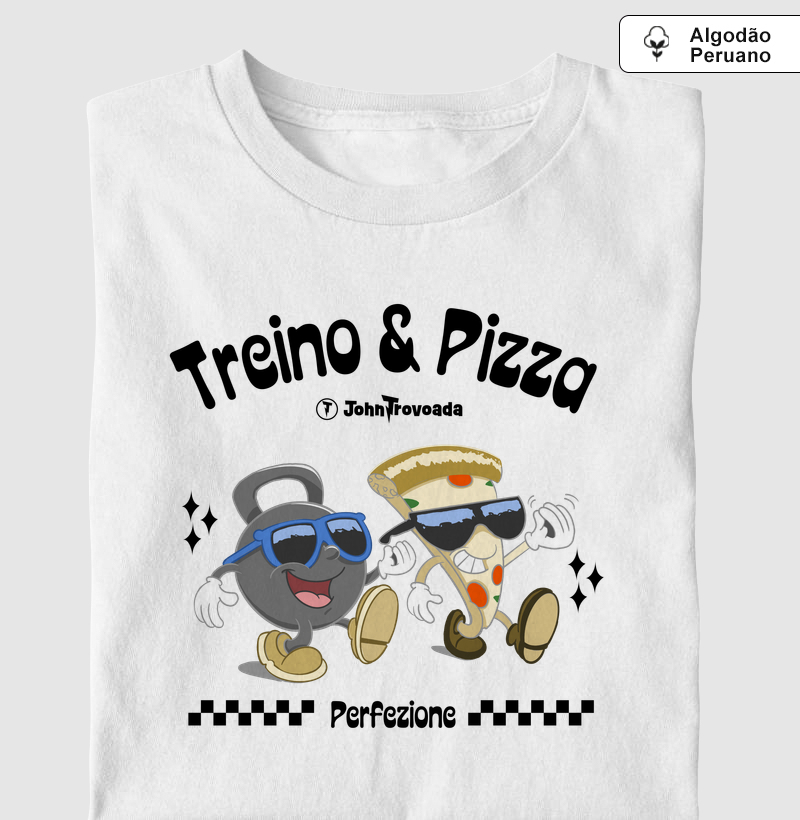 Camiseta Prime Treino e Pizza