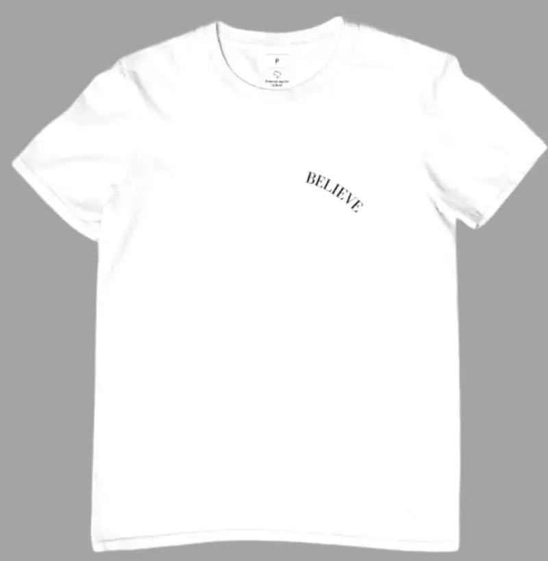 Camiseta frase silk