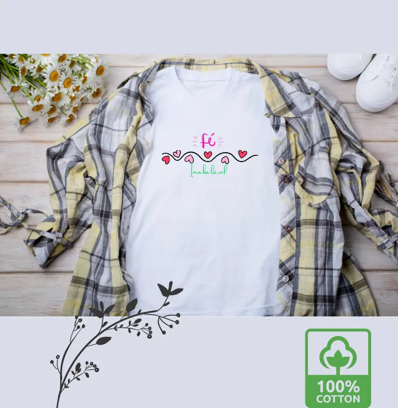 Camiseta Fé Inabalável Fem.