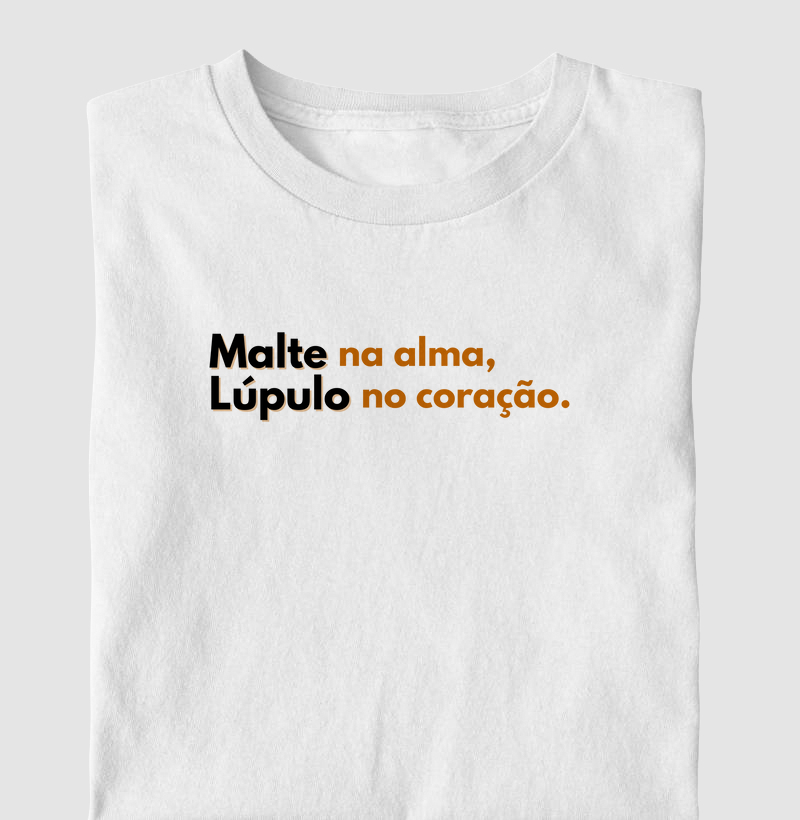 Malte na alma, lúpulo no coração