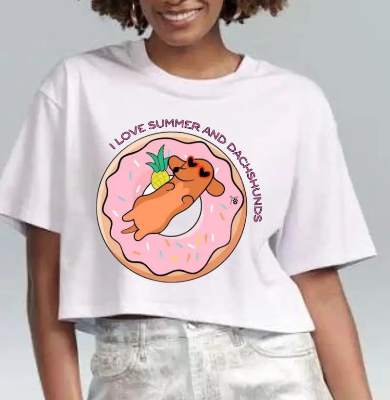 [Cropped] I love summer and Dachshunds