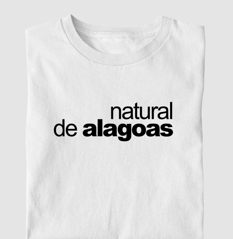 Natural de Alagoas