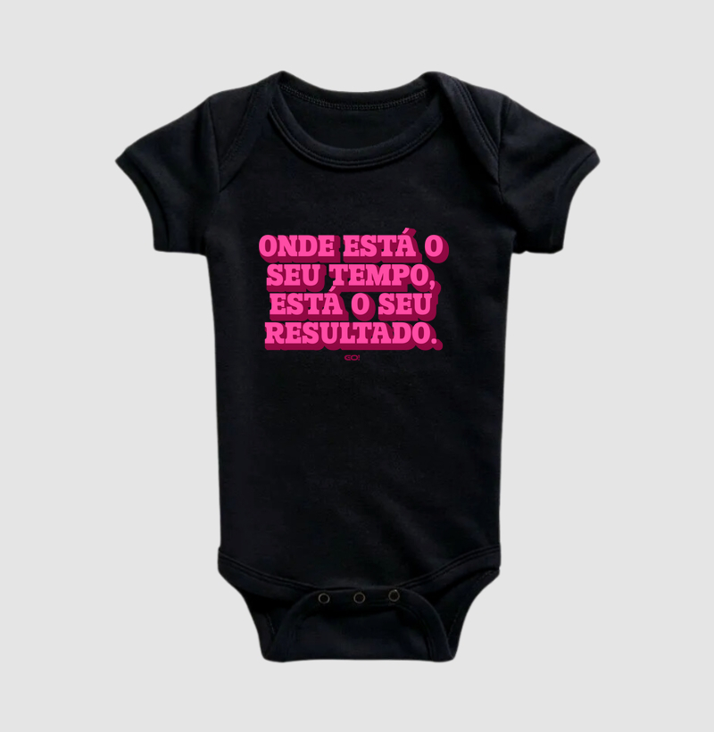 Onde está o seu tempo, está o seu resultado.