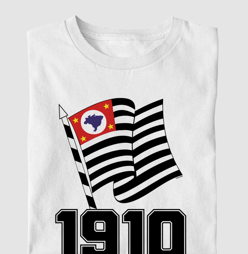 Camiseta Bandeira Paulista 1910