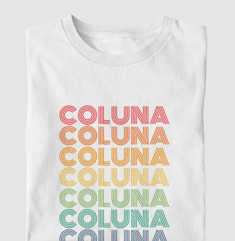 Coluna Letreiro Retrô