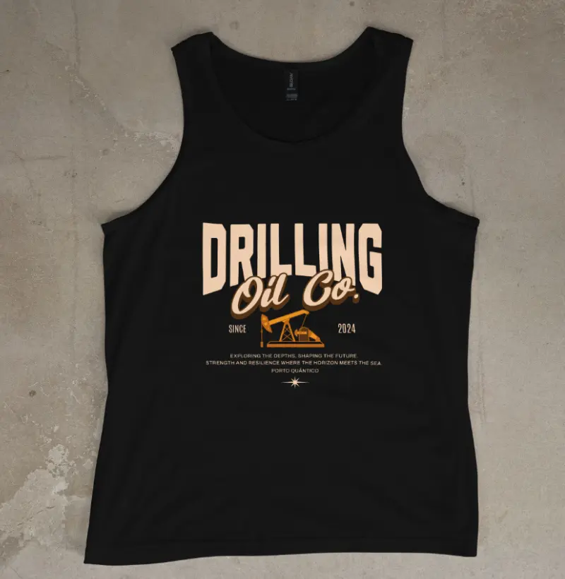 Regata Unissex 100% Algodão - Drilling Oil Co.