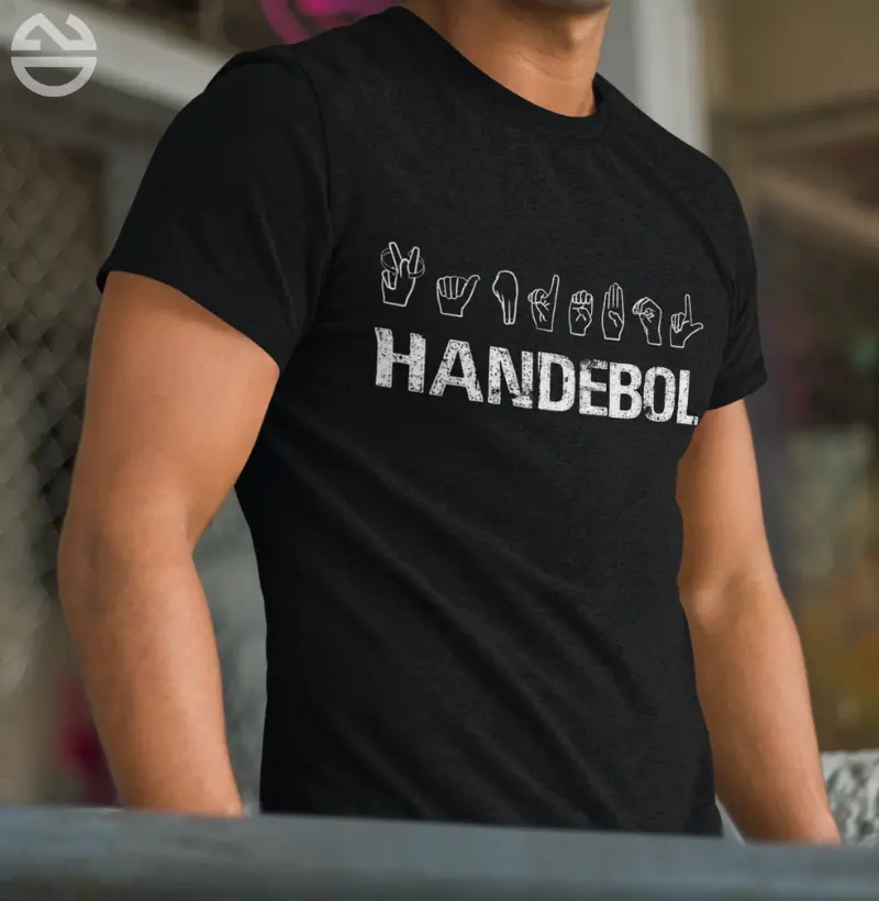 Camiseta Handebol - Handebol em Libras Masc.